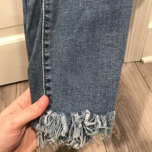 Old Navy Fringe Jeans